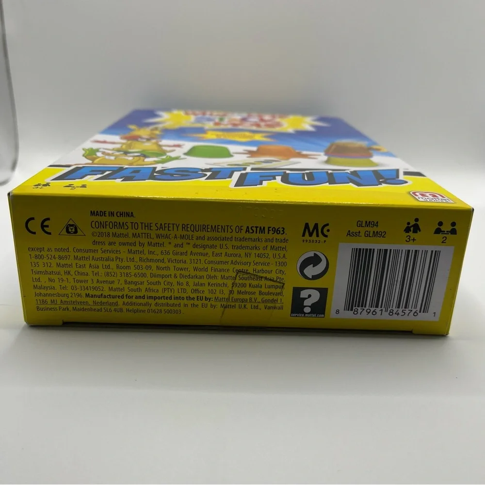 Mattel Whac-A-Mole Stack-A-Mole Game - Blue, Yellow,‎ Red